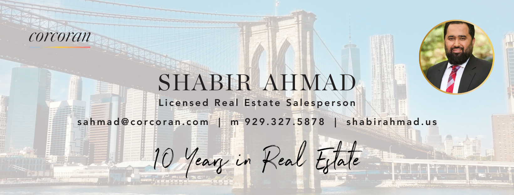 Contact Banner for Shabir Ahmad by Ayesha Amir