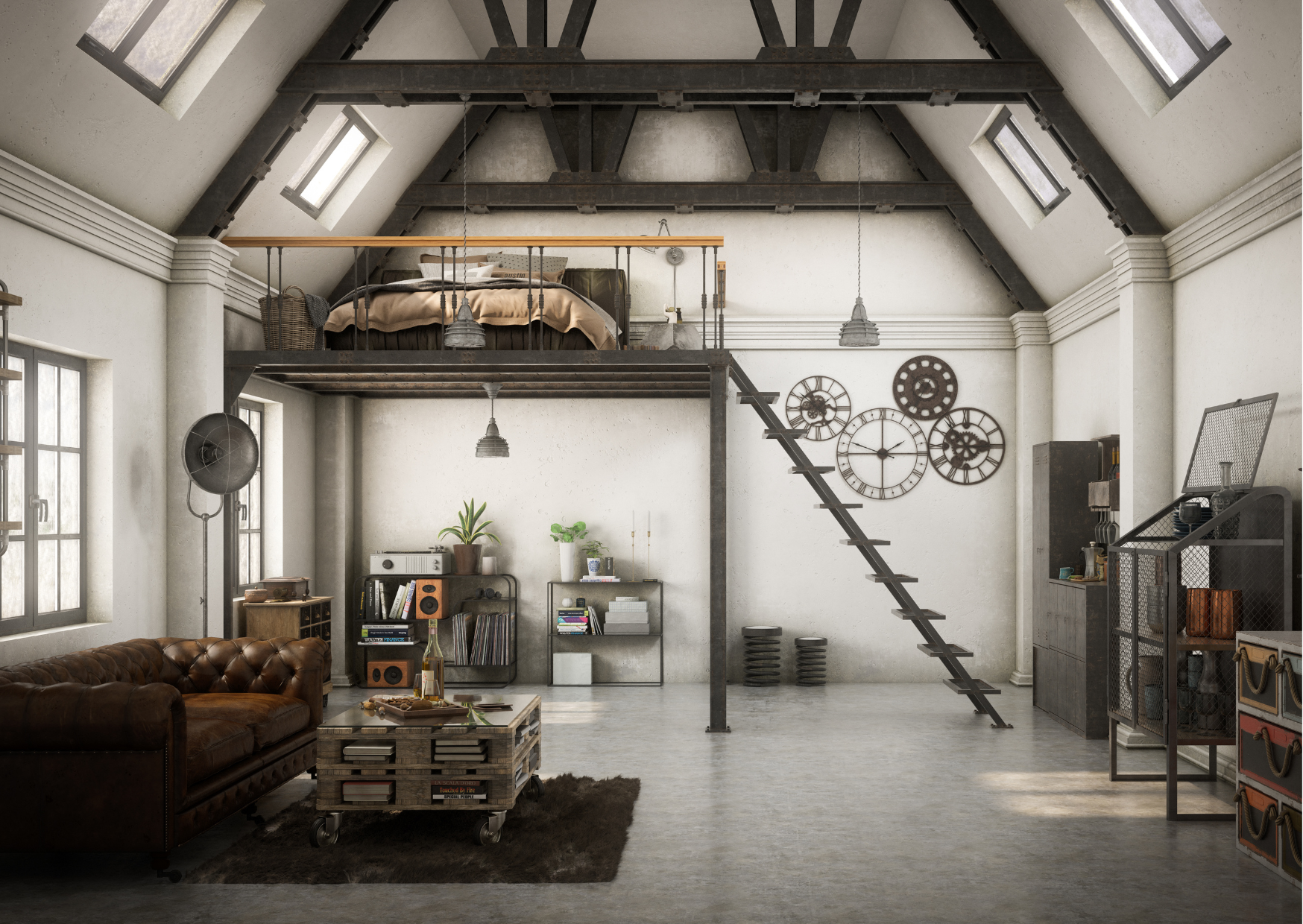 Loft Apartment picture from the blog Types of Apartments in Brooklyn